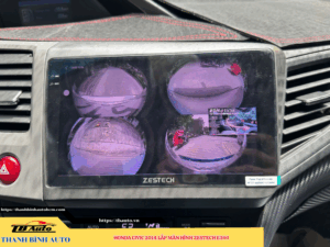 Honda Civic 2014 lắp màn hình Zestech E360 Thanh Bình Auto