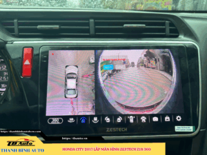 Honda City 2017 lắp màn hình Zestech Z18 360 6 Honda City 2017 lắp màn hình Zestech Z18 360 Thanh Bình Auto