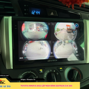 Toyota Innova 2022 gắn màn hình Zestech Z18 360 Thanh Bình Auto