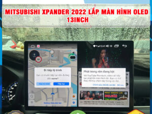 Mitsubishi Xpander 2022 lên màn hình Oled 13 inch Thanh Bình Auto