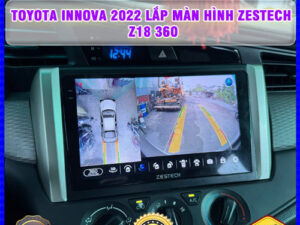Toyota Innova 2022 gắn màn hình Zestech Z18 360 Thanh Bình Auto