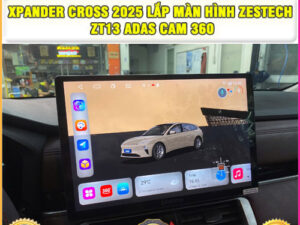 Xpander Cross 2025 lắp màn hình Zestech ZT13 ADAS Cam 360 Thanh Bình Auto