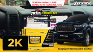 Màn hình Zestech 2K Base 360 cho Toyota z111 Recovered Recovered Recovered 13